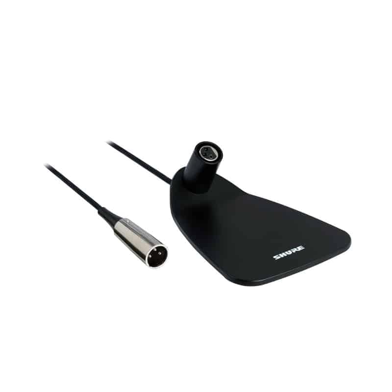 Shure Cvd-B Base Para Micrófono Gooseneck 12 Y 18 pulgadas