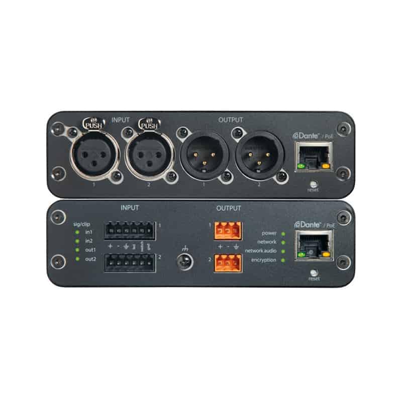 Shure Ani22-Xlr Dante 2 Ch In/2 Ch Out 1 Shure Ani22-Xlr Dante 2 Ch In/2 Ch Out