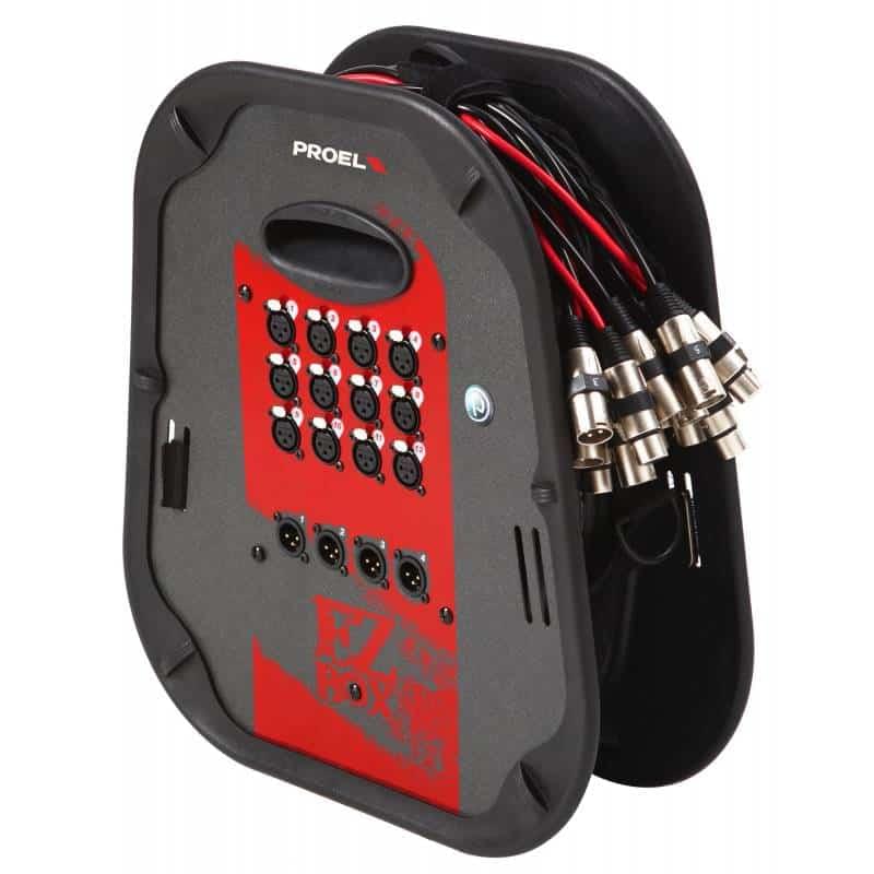 PROEL EZBOX1204 SNAKE CON 12 CANALES IN + 4 CANALES OUT DE 15MTS