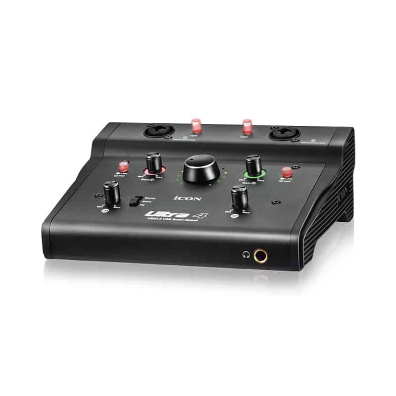 Icon Ultra 4 Interfaz De Audio Usb De 24Bits 96/192 Khz 2 Entradas/ 2 Salidas